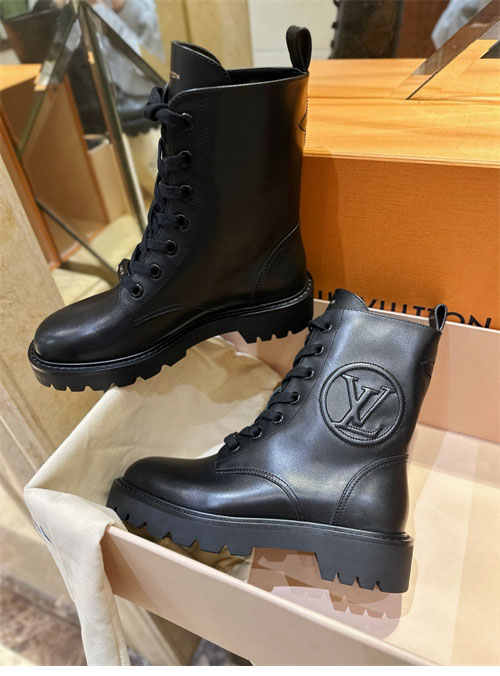 루이비통 LV 테리토리 레이스업 부츠（TJ공장） - 상세 이미지