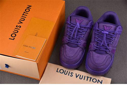 루이비통 LV 트레이너 맥시 스니커즈 비올레 - 상세 이미지