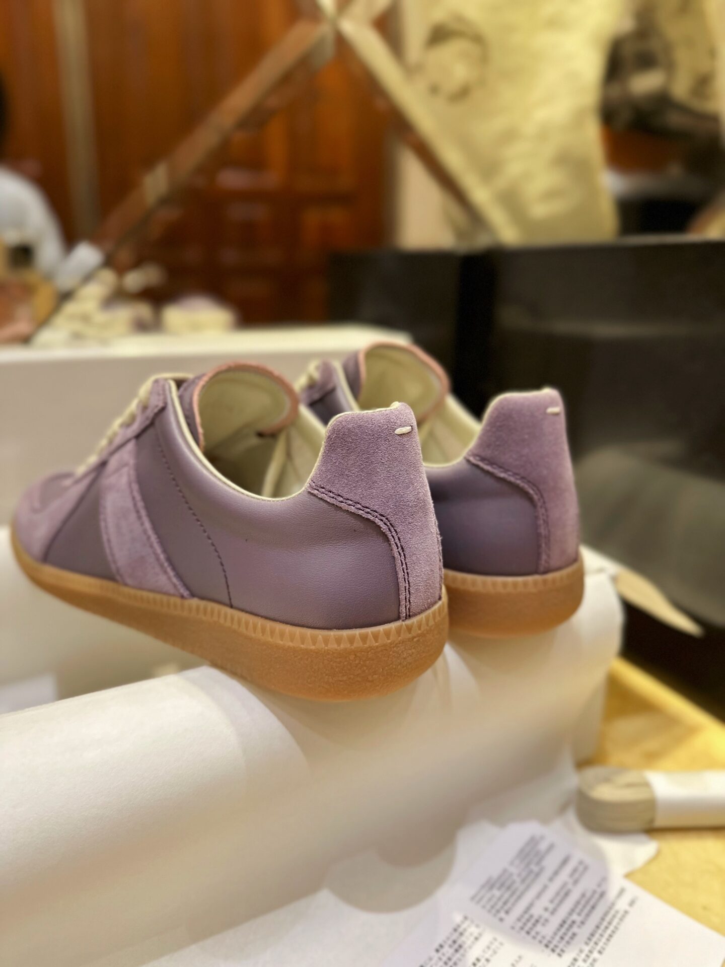 마르지엘라 레플리카 로우탑 라일락 스니커즈 “35SIZE – 40SIZE” - 상세 이미지
