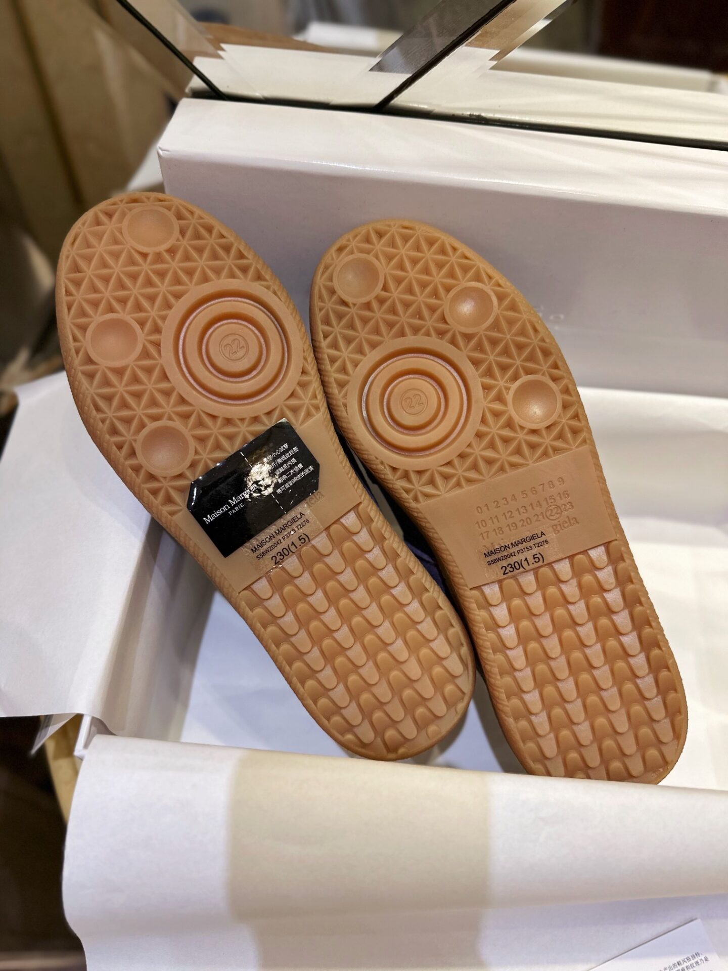 마르지엘라 레플리카 로우탑 라일락 스니커즈 “35SIZE – 40SIZE” - 상세 이미지