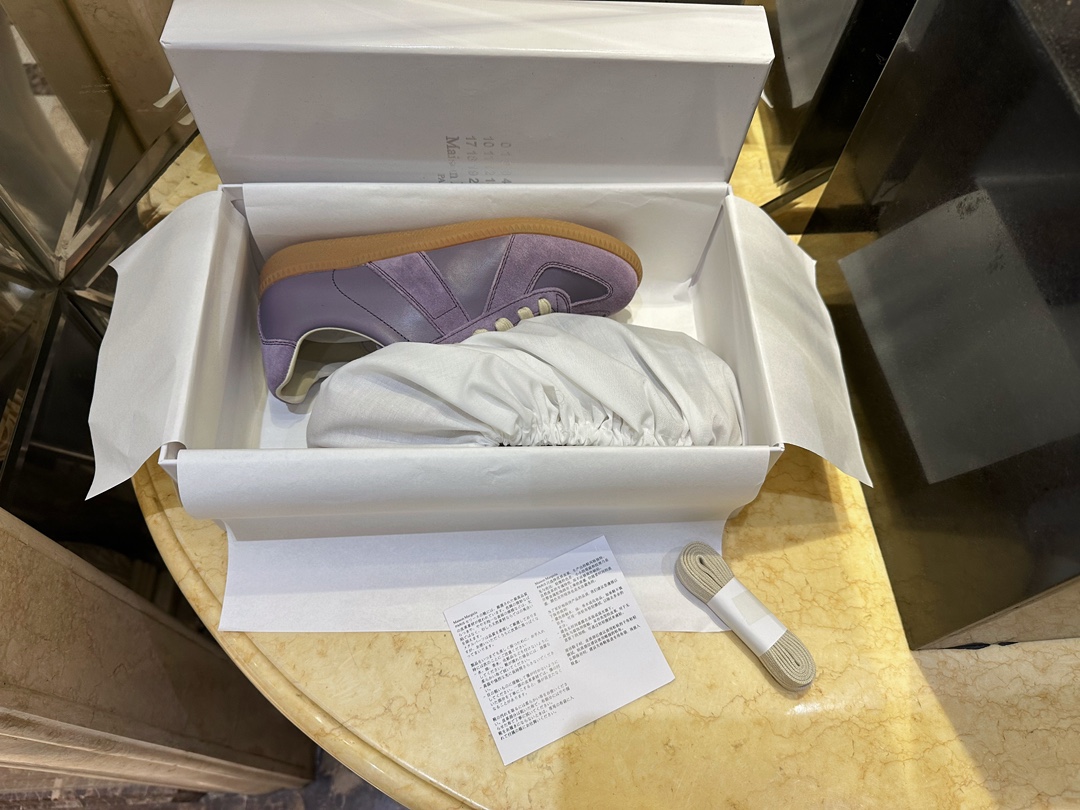 마르지엘라 레플리카 로우탑 라일락 스니커즈 “35SIZE – 40SIZE” - 상세 이미지