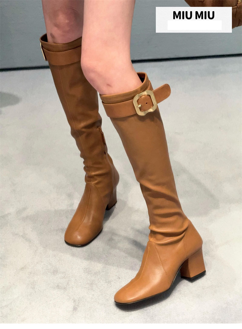 미우미우 미우미우 버클 장식 롱 부츠 레플리카 15번 이미지 - 신발 | 세미샵 레플리카 사이트