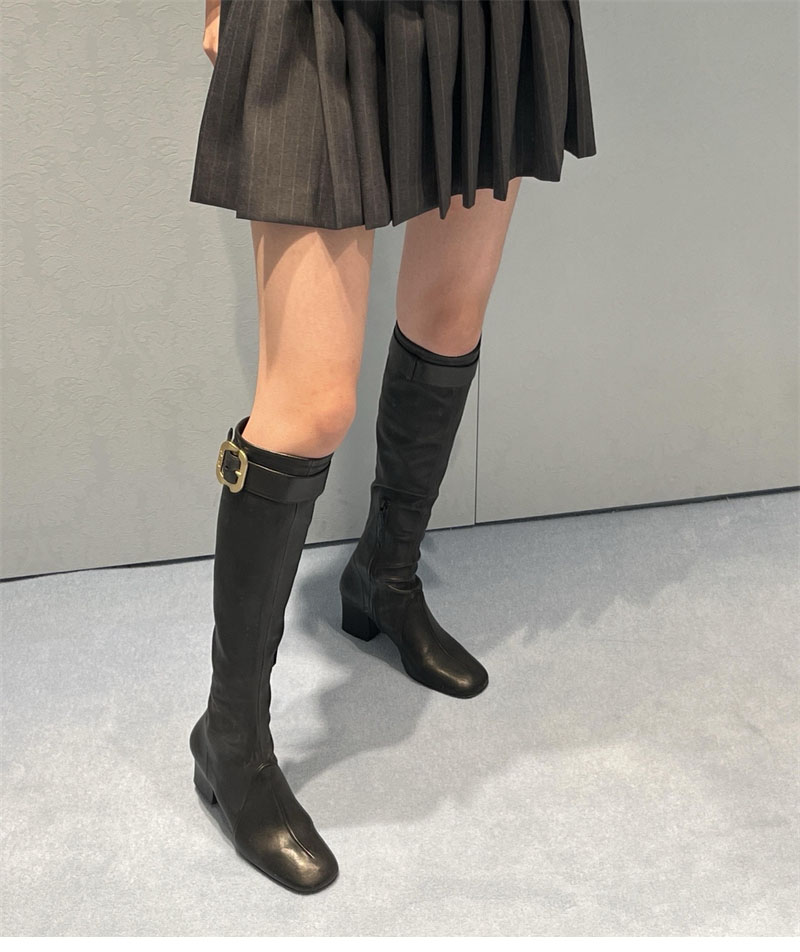 미우미우 미우미우 버클 장식 롱 부츠 레플리카 7번 이미지 - 신발 | 세미샵 레플리카 사이트