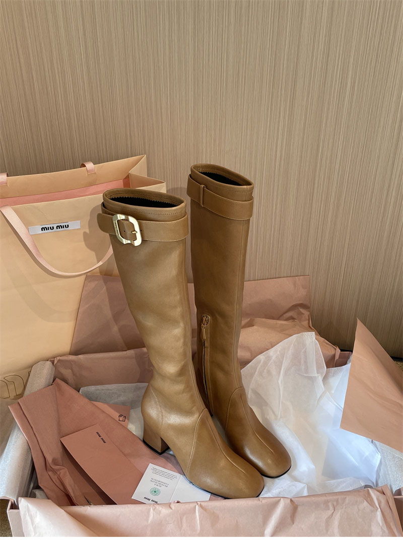 미우미우 미우미우 버클 장식 롱 부츠 레플리카 11번 이미지 - 신발 | 세미샵 레플리카 사이트