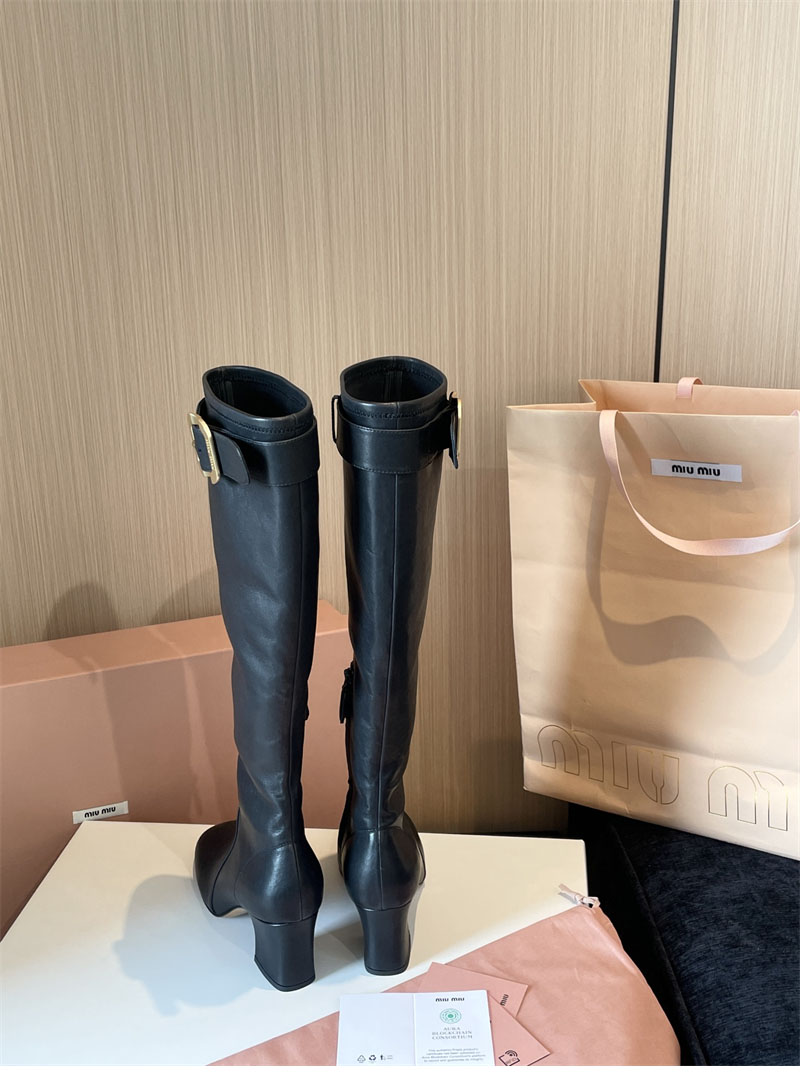 미우미우 미우미우 버클 장식 롱 부츠 레플리카 9번 이미지 - 신발 | 세미샵 레플리카 사이트