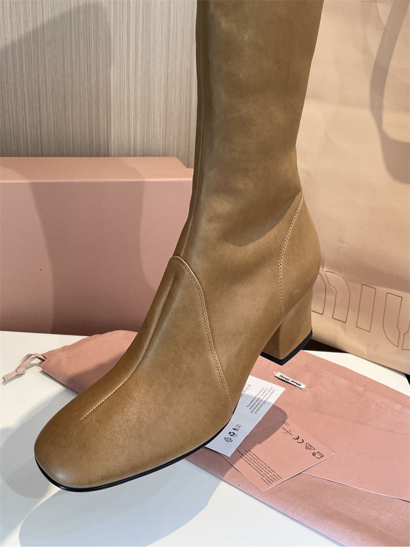 미우미우 미우미우 버클 장식 롱 부츠 레플리카 2번 이미지 - 신발 | 세미샵 레플리카 사이트