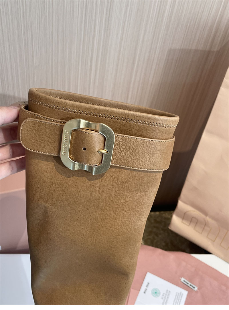 미우미우 미우미우 버클 장식 롱 부츠 레플리카 19번 이미지 - 신발 | 세미샵 레플리카 사이트