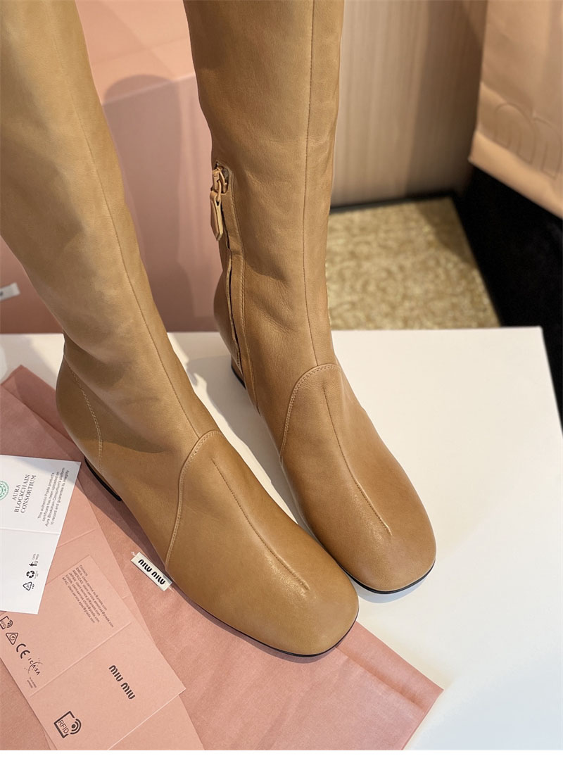 미우미우 미우미우 버클 장식 롱 부츠 레플리카 3번 이미지 - 신발 | 세미샵 레플리카 사이트