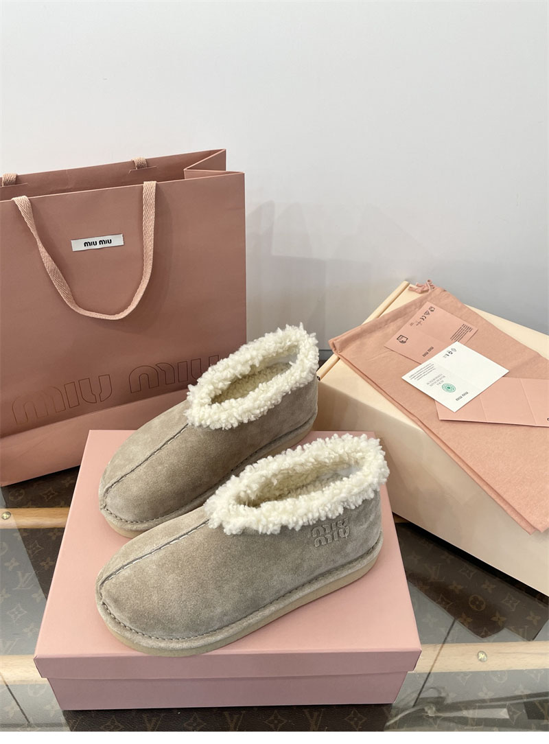 미우미우 미우미우 시어링 앵클 부츠 스웨이드 레플리카 18번 이미지 - 신발 | 세미샵 레플리카 사이트