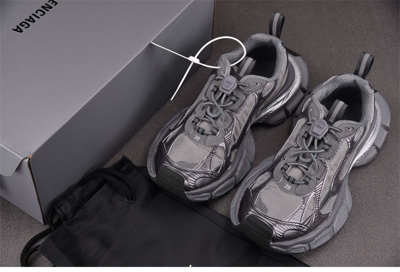 Balenciaga 발렌시아가 3XL 스니커즈 나일론 그레이 레플리카 2번 이미지 - 신발 | 세미샵 레플리카 사이트