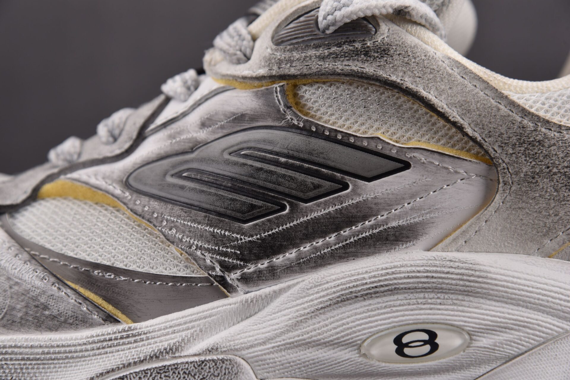 Balenciaga 발렌시아가 카고 스니커즈 화이트그레이 레플리카 12번 이미지 - 신발 | 세미샵 레플리카 사이트