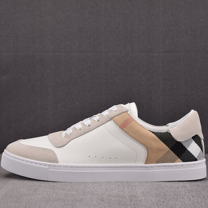 Burberry 버버리 하우스 체크 스니커즈 화이트 레플리카 1번 이미지 - 신발 | 세미샵 레플리카 사이트