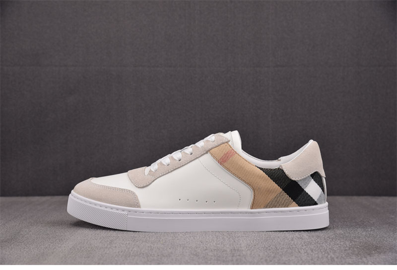 Burberry 버버리 하우스 체크 스니커즈 화이트 레플리카 2번 이미지 - 신발 | 세미샵 레플리카 사이트