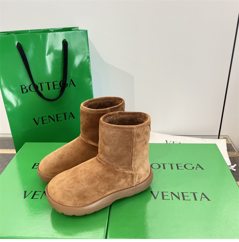 보테가베네타 보테가베네타 스웨이드 스냅 앵클 부츠 레플리카 5번 이미지 - 신발 | 세미샵 레플리카 사이트