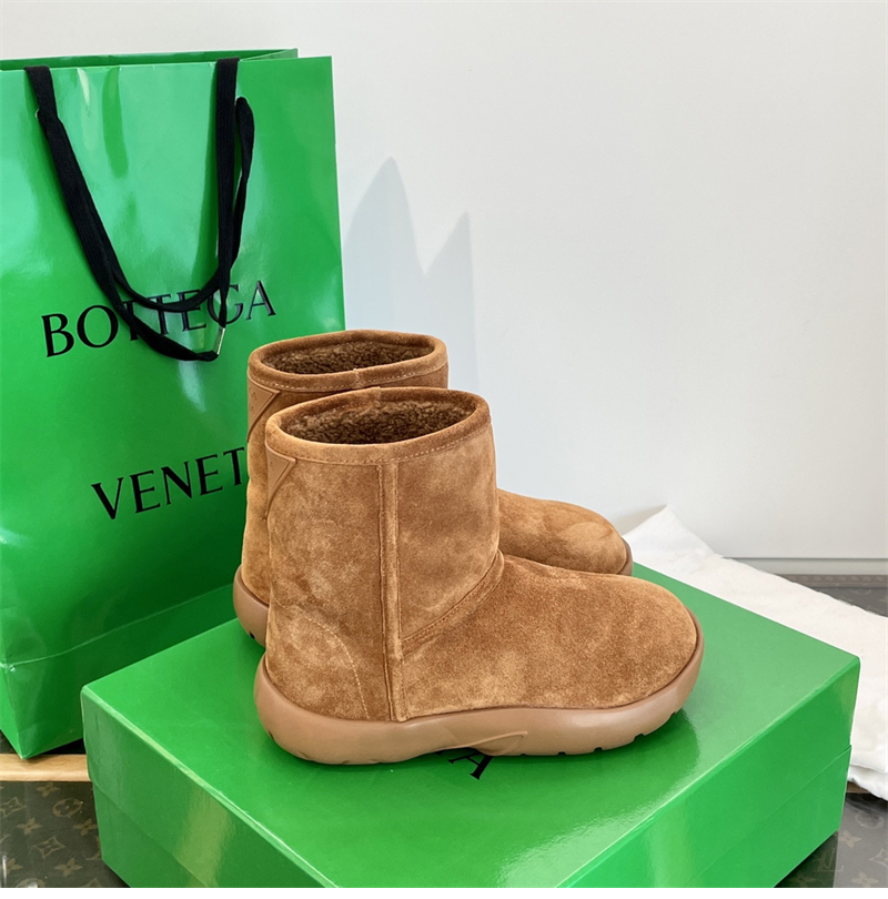 보테가베네타 보테가베네타 스웨이드 스냅 앵클 부츠 레플리카 6번 이미지 - 신발 | 세미샵 레플리카 사이트