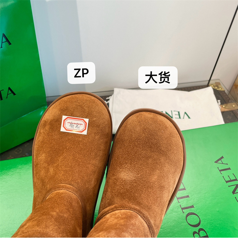 보테가베네타 보테가베네타 스웨이드 스냅 앵클 부츠 레플리카 4번 이미지 - 신발 | 세미샵 레플리카 사이트