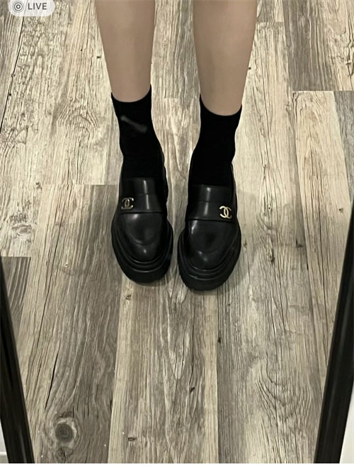 C H A N E L 샤넬 23A CC 가죽 로퍼 레플리카 2번 이미지 - 신발 | 세미샵 레플리카 사이트