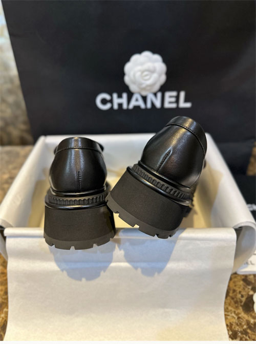 C H A N E L 샤넬 23A CC 가죽 로퍼 레플리카 10번 이미지 - 신발 | 세미샵 레플리카 사이트