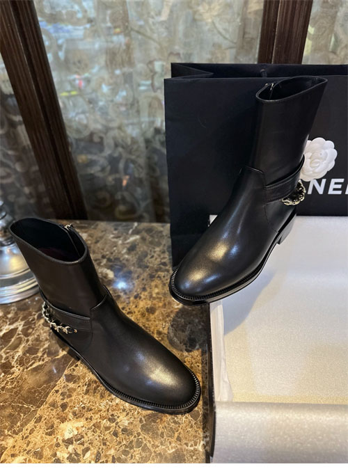 샤넬 샤넬 23a 체인 앵클 부츠 레플리카 5번 이미지 - 신발 | 세미샵 레플리카 사이트