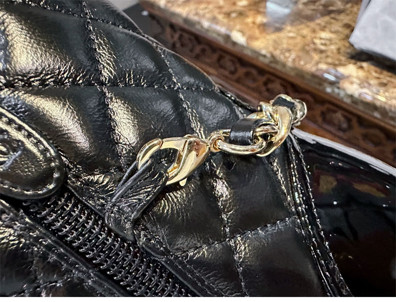 샤넬 샤넬 23b 체인 로고 퀼팅 레이스업 미들 부츠 레플리카 10번 이미지 - 신발 | 세미샵 레플리카 사이트