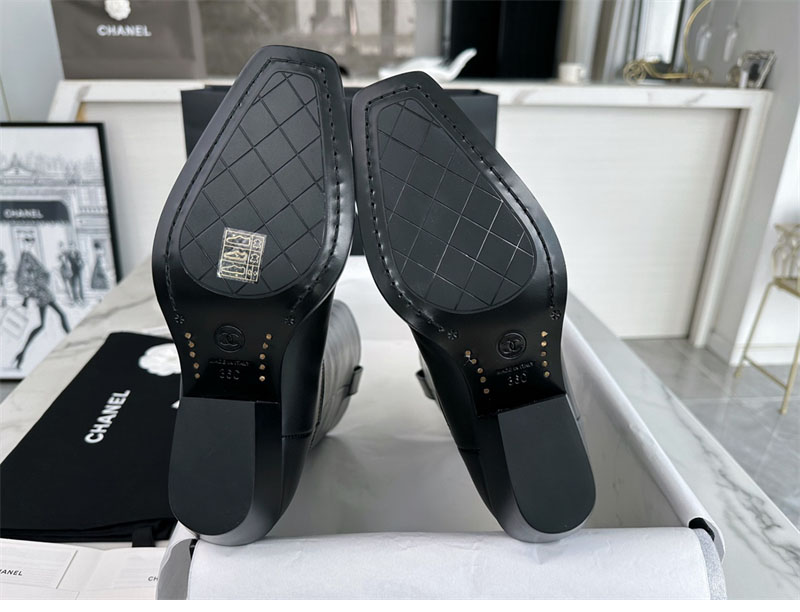 샤넬 샤넬 23s CC 로고 카우보이 롱 부츠 레플리카 3번 이미지 - 신발 | 세미샵 레플리카 사이트