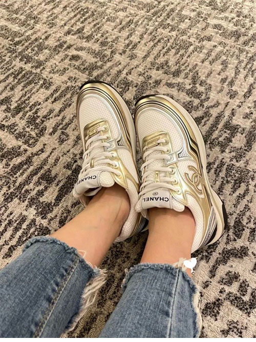 C H A N E L 샤넬 24C CC로고 크루즈 스니커즈 레플리카 5번 이미지 - 신발 | 세미샵 레플리카 사이트