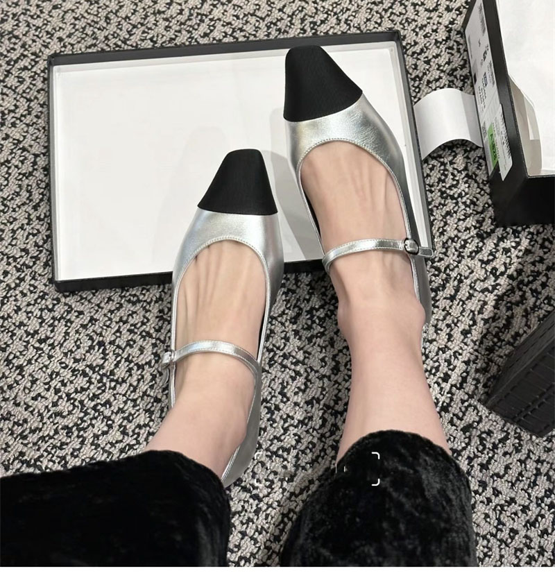 샤넬 샤넬 24P 메리제인 플랫 슈즈 （터보） 레플리카 1번 이미지 - 신발 | 세미샵 레플리카 사이트