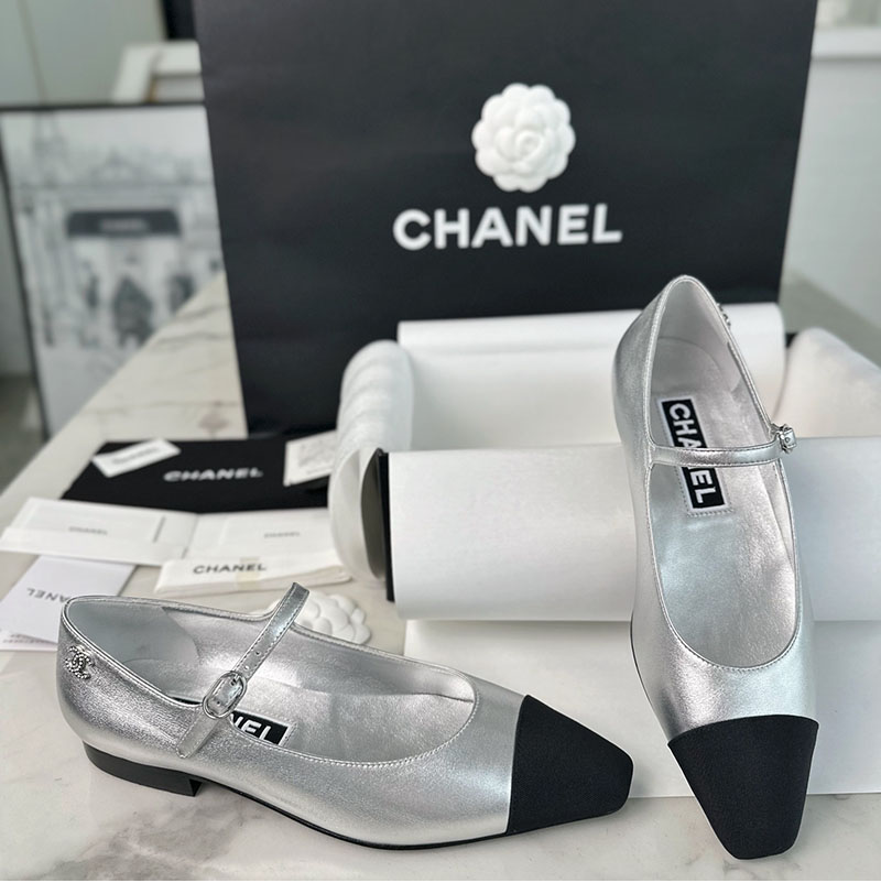 샤넬 샤넬 24P 메리제인 플랫 슈즈 （터보） 레플리카 7번 이미지 - 신발 | 세미샵 레플리카 사이트