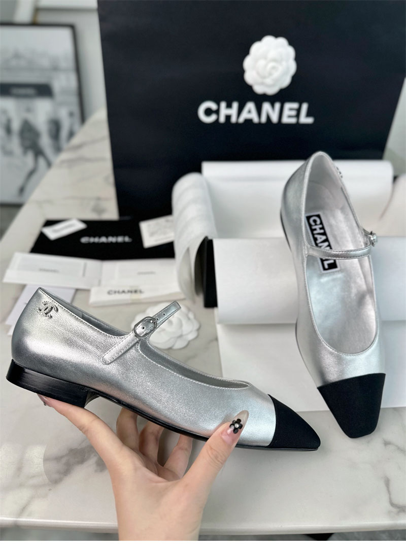 샤넬 샤넬 24P 메리제인 플랫 슈즈 （터보） 레플리카 23번 이미지 - 신발 | 세미샵 레플리카 사이트