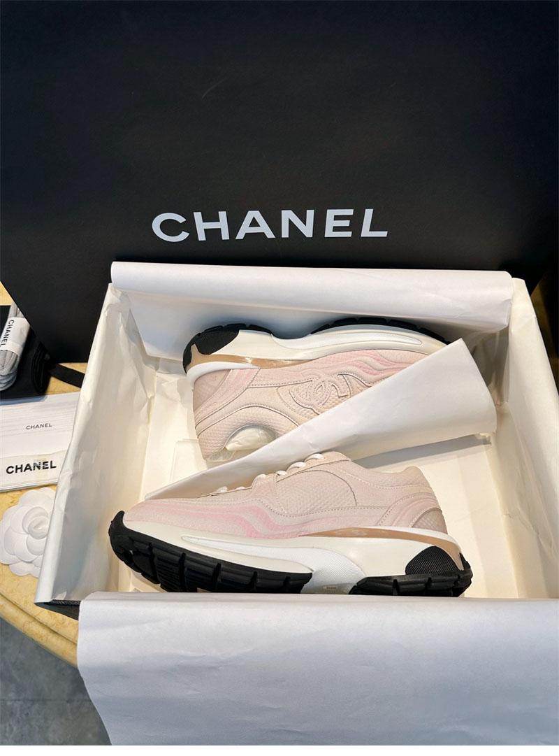 샤넬 샤넬 24S CC 패브릭 스니커즈 레플리카 1번 이미지 - 신발 | 세미샵 레플리카 사이트