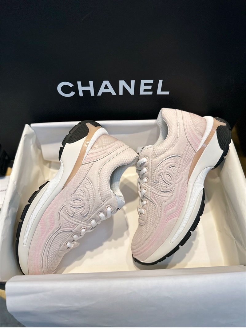 샤넬 샤넬 24S CC 패브릭 스니커즈 레플리카 5번 이미지 - 신발 | 세미샵 레플리카 사이트