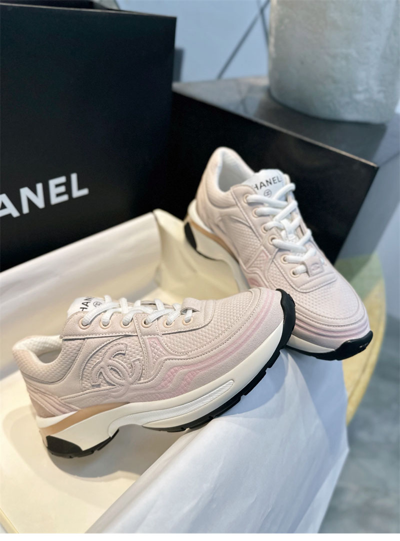 샤넬 샤넬 24S CC 패브릭 스니커즈 레플리카 3번 이미지 - 신발 | 세미샵 레플리카 사이트