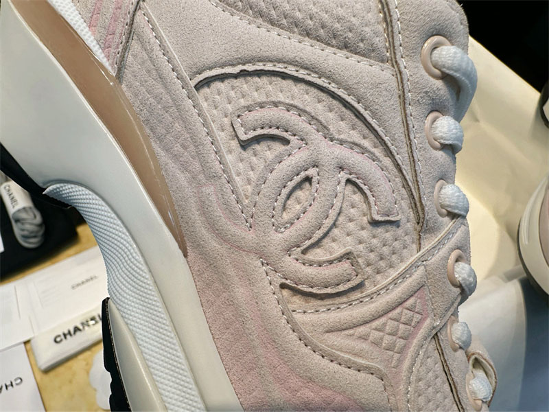 샤넬 샤넬 24S CC 패브릭 스니커즈 레플리카 21번 이미지 - 신발 | 세미샵 레플리카 사이트