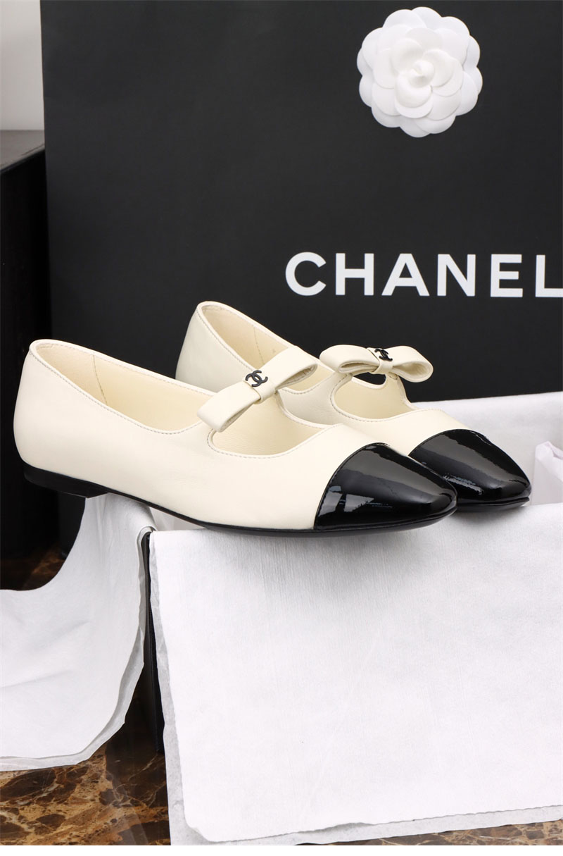 샤넬 샤넬 25B 메리 제인 발레리나 플랫 슈즈 레플리카 17번 이미지 - 신발 | 세미샵 레플리카 사이트