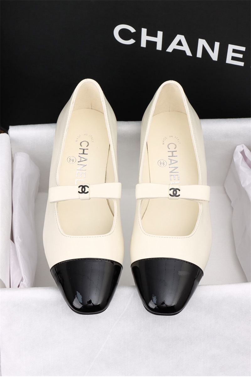 샤넬 샤넬 25B 메리 제인 발레리나 플랫 슈즈 레플리카 8번 이미지 - 신발 | 세미샵 레플리카 사이트