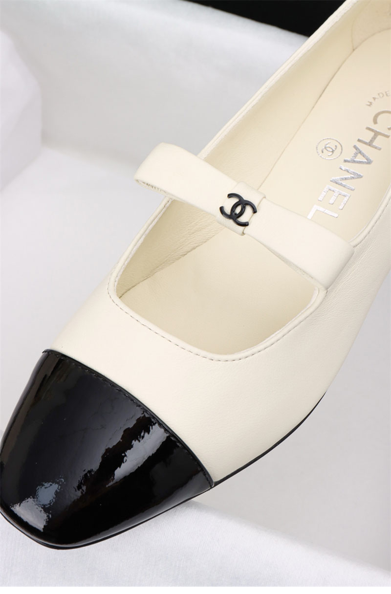 샤넬 샤넬 25B 메리 제인 발레리나 플랫 슈즈 레플리카 22번 이미지 - 신발 | 세미샵 레플리카 사이트