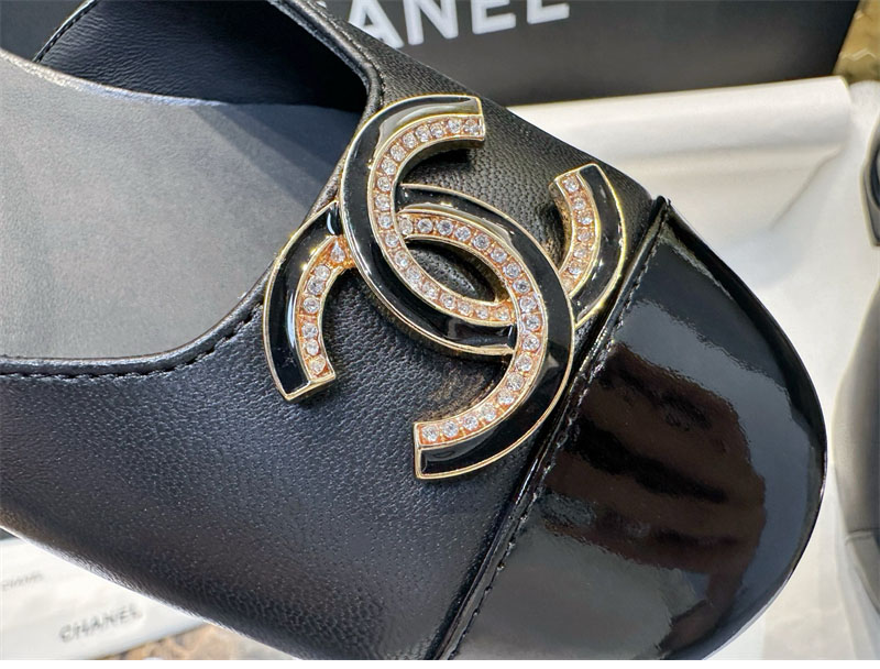 샤넬 샤넬 25P CC로고 슬링백 메리제인 플랫 샌들 （터보） 레플리카 18번 이미지 - 신발 | 세미샵 레플리카 사이트