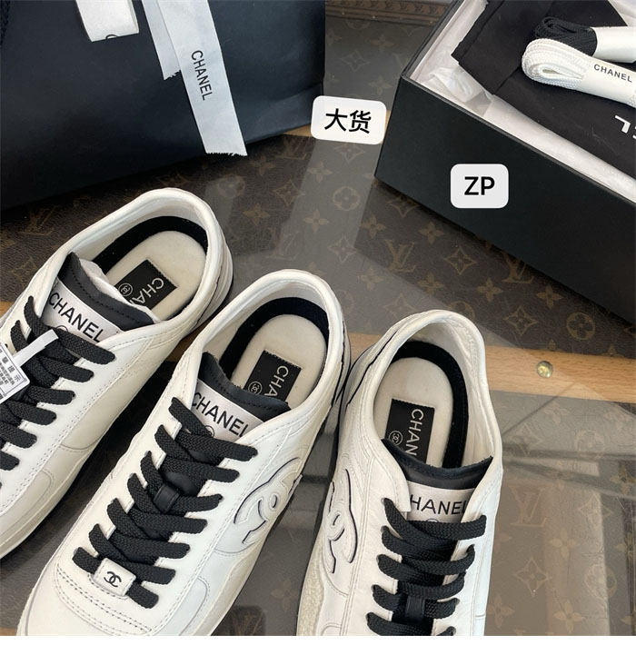 샤넬 25SS 프리 CC로고 스니커즈 - 상세 이미지