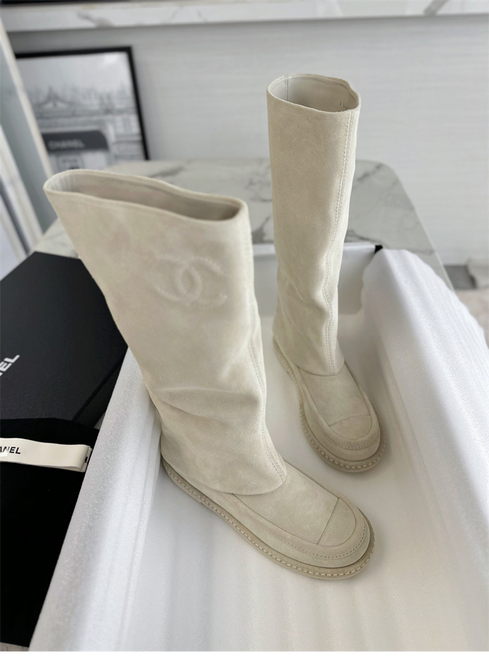 C H A N E L 샤넬 25c CC로고 스웨이드 롱 부츠 레플리카 12번 이미지 - 신발 | 세미샵 레플리카 사이트