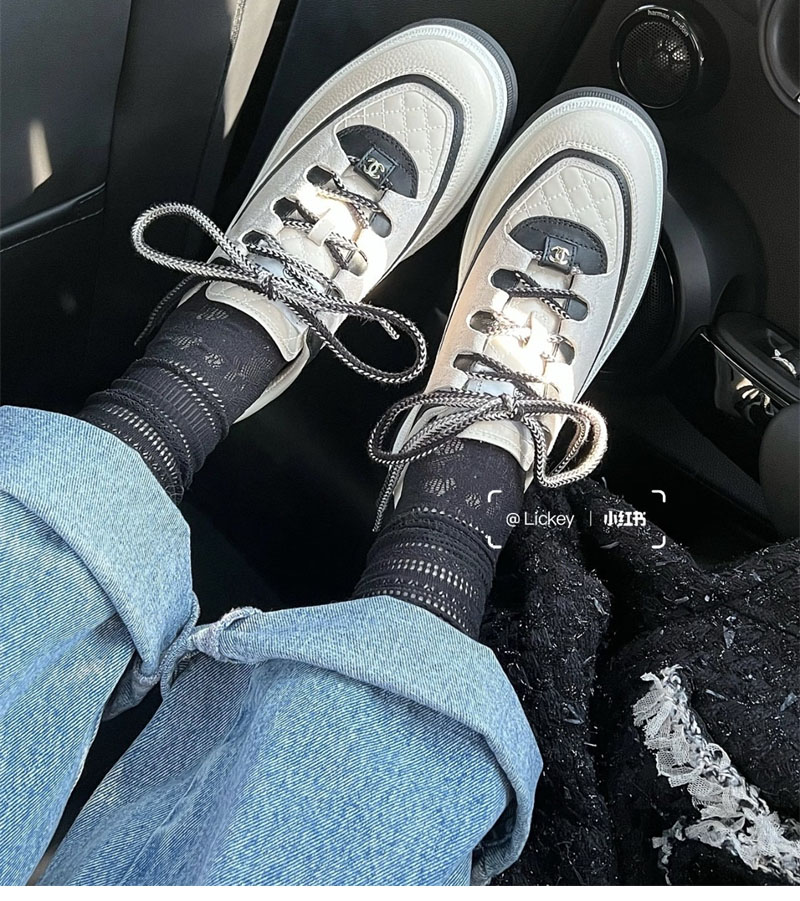 샤넬 샤넬 25c 스니커즈 화이트（터보） 레플리카 18번 이미지 - 신발 | 세미샵 레플리카 사이트