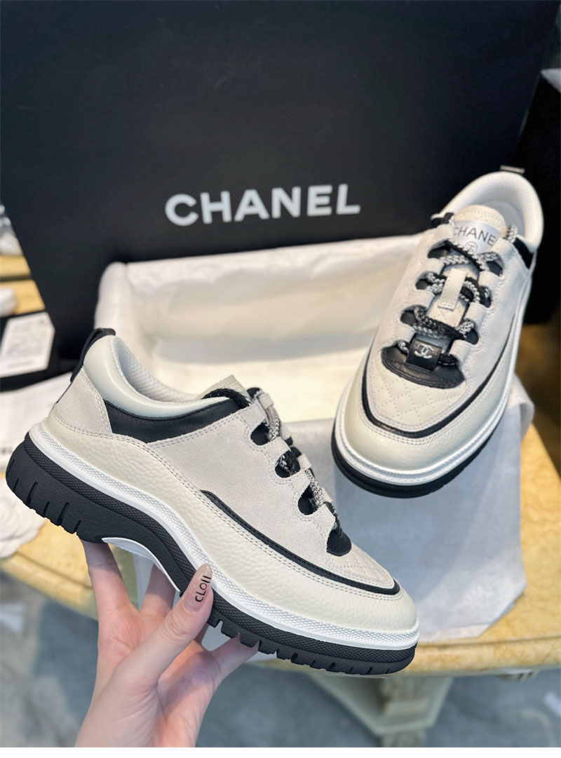샤넬 샤넬 25c 스니커즈 화이트（터보） 레플리카 21번 이미지 - 신발 | 세미샵 레플리카 사이트