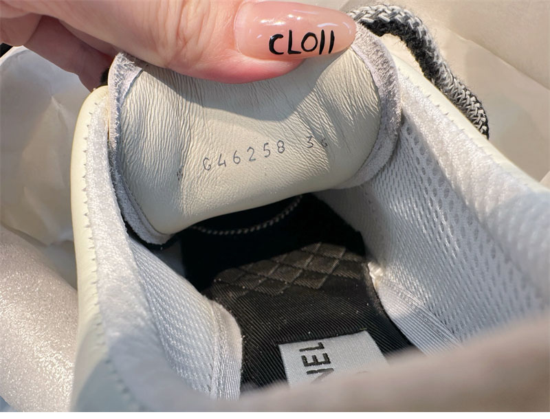 샤넬 샤넬 25c 스니커즈 화이트（터보） 레플리카 12번 이미지 - 신발 | 세미샵 레플리카 사이트