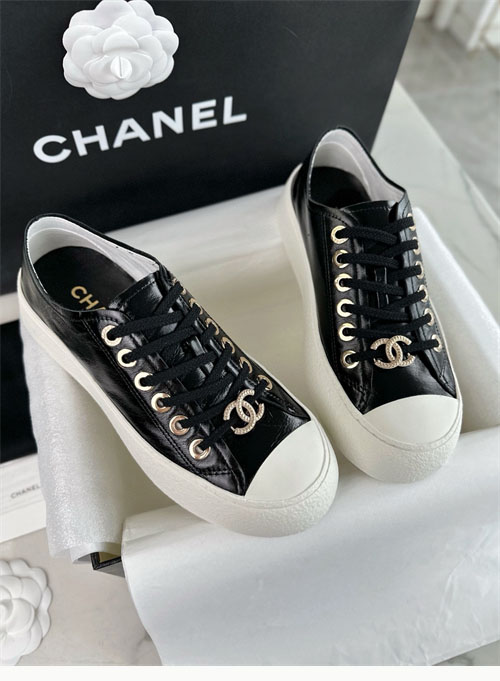 샤넬 샤넬 CC로고 블랙 금장 팬던트 플랫폼 스니커즈 레플리카 16번 이미지 - 신발 | 세미샵 레플리카 사이트