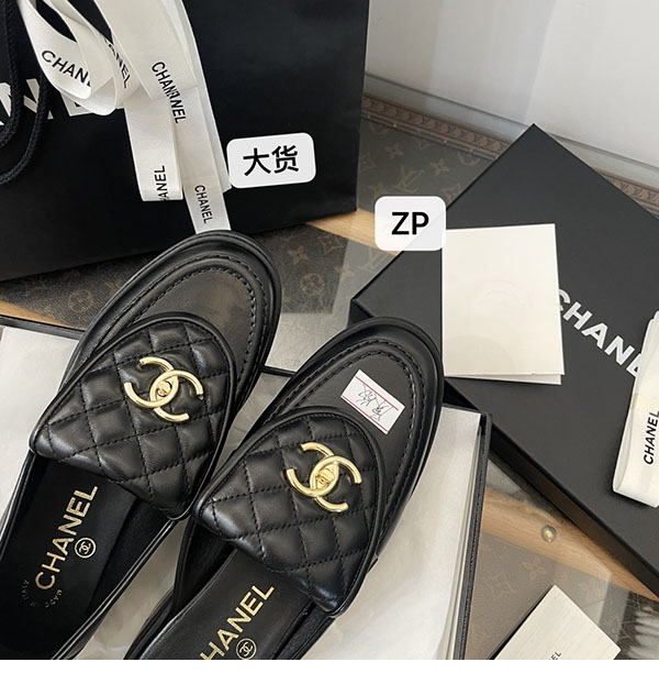 C H A N E L 샤넬 cc로고 턴락 퀼팅 모카신 로퍼 레플리카 15번 이미지 - 신발 | 세미샵 레플리카 사이트