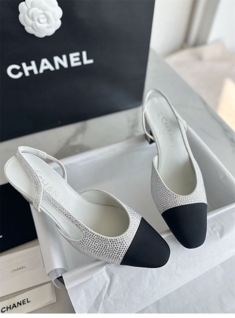 샤넬 샤넬 스트라스 투톤 슬링백 레플리카 9번 이미지 - 신발 | 세미샵 레플리카 사이트