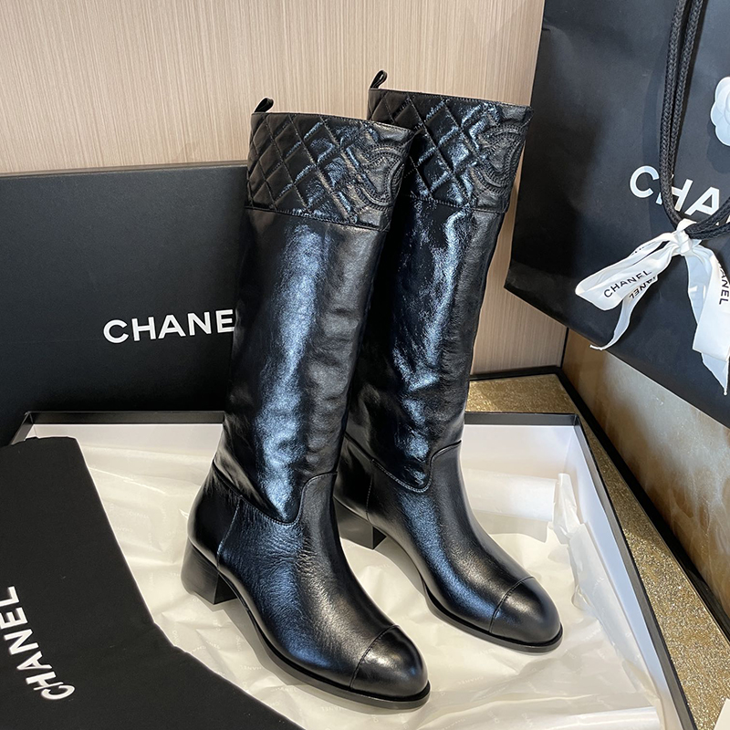 샤넬 샤넬 퀼팅 롱 부츠 레플리카 9번 이미지 - 신발 | 세미샵 레플리카 사이트