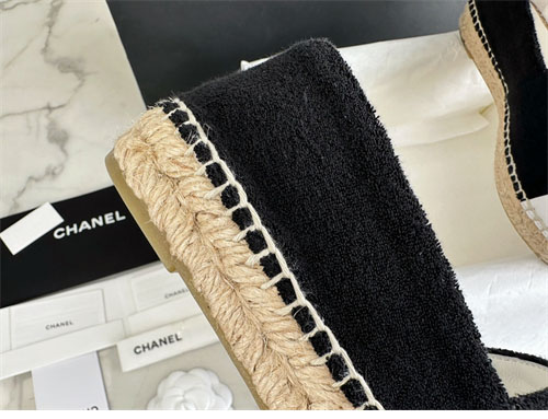 C H A N E L 샤넬 트위드&패브릭 에스파드리유 레플리카 14번 이미지 - 신발 | 세미샵 레플리카 사이트