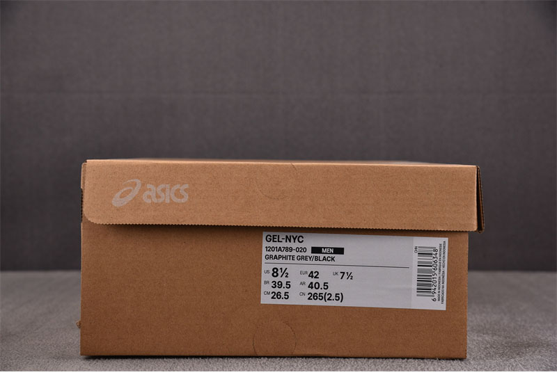 아식스 젤 NYC 그래파이트 그레이 블랙 1201A789-020 - 상세 이미지