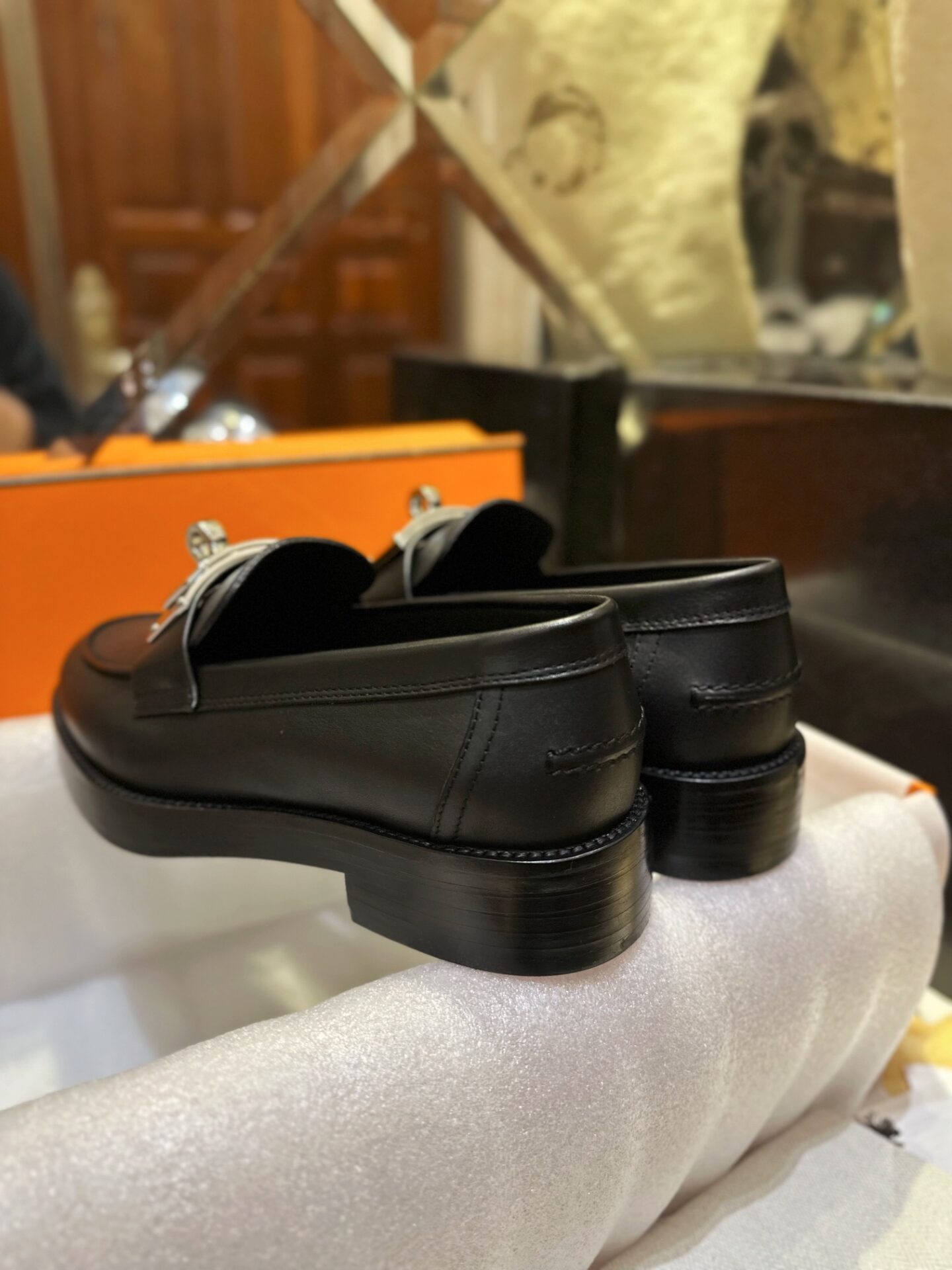 에르메스 오버사이즈 KELLY 버클 핫 로퍼 “35SIZE – 40SIZE” - 상세 이미지