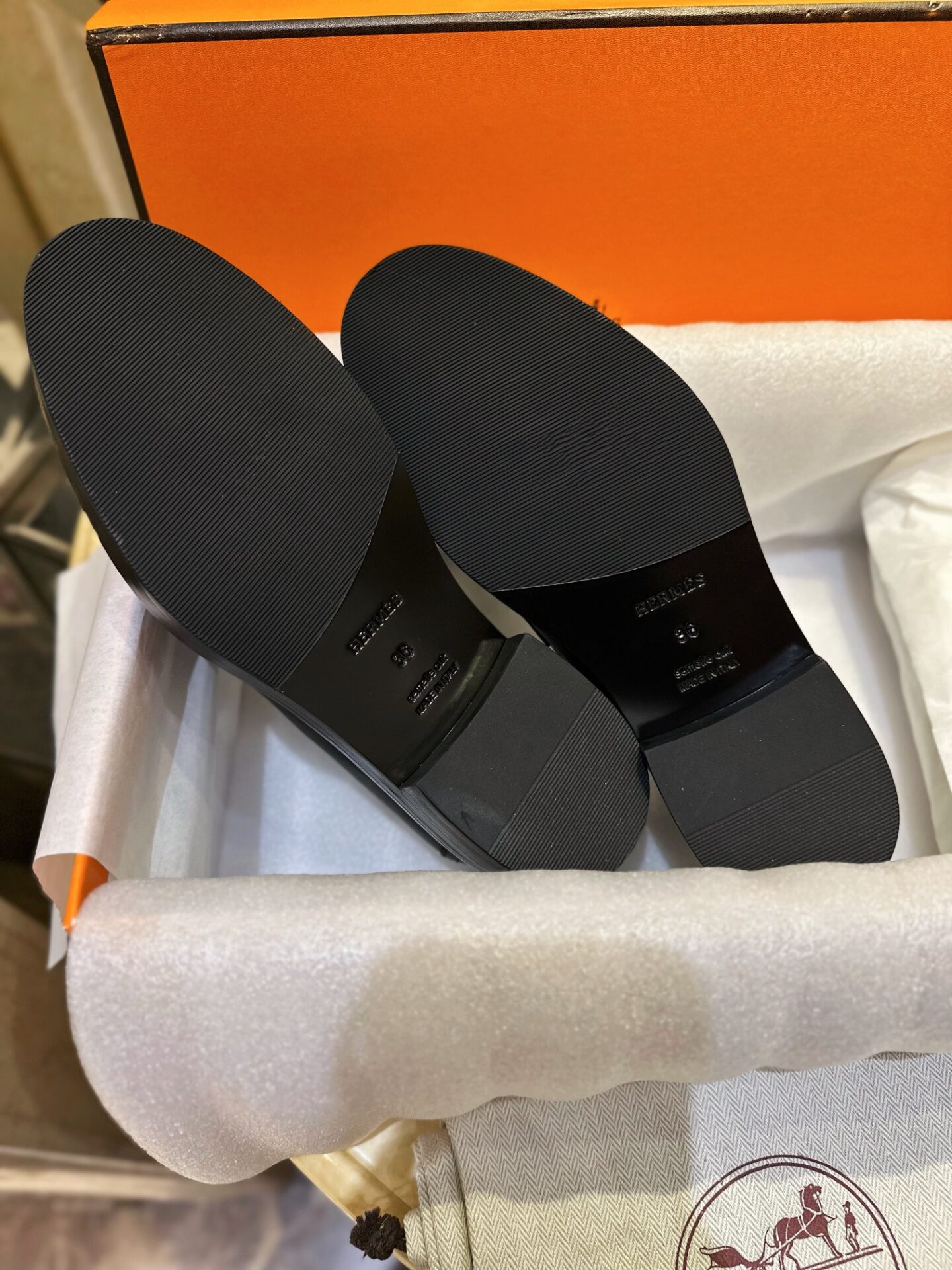 에르메스 오버사이즈 KELLY 버클 핫 로퍼 “35SIZE – 40SIZE” - 상세 이미지